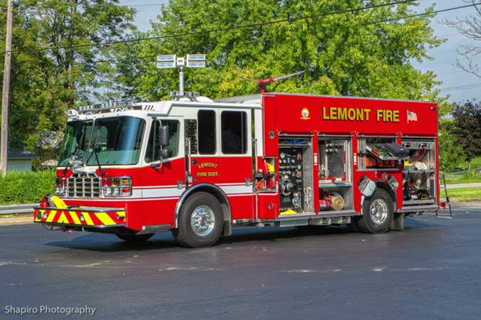 Lemont FPD fire trucks apparatus equipment